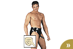 Latex Herren-Slip