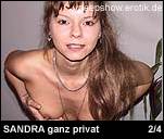 Hier seht ihr die Sandra aus unserer Peepshow